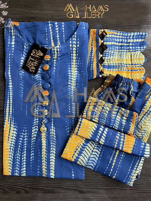 TIE & DYE COTTON 2PC